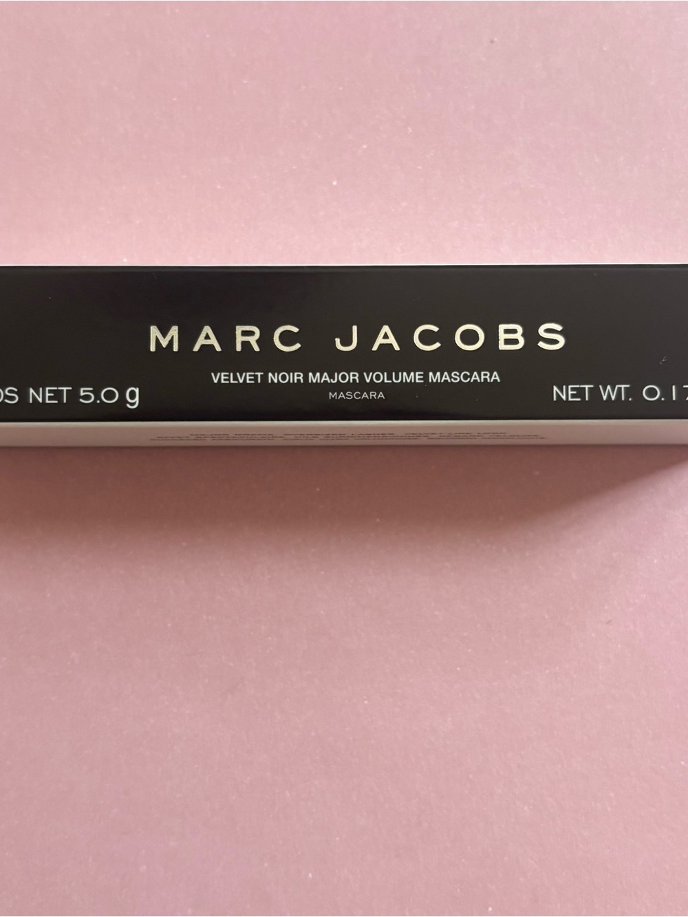 Marc Jacobs Mascara Box — Pink and Black